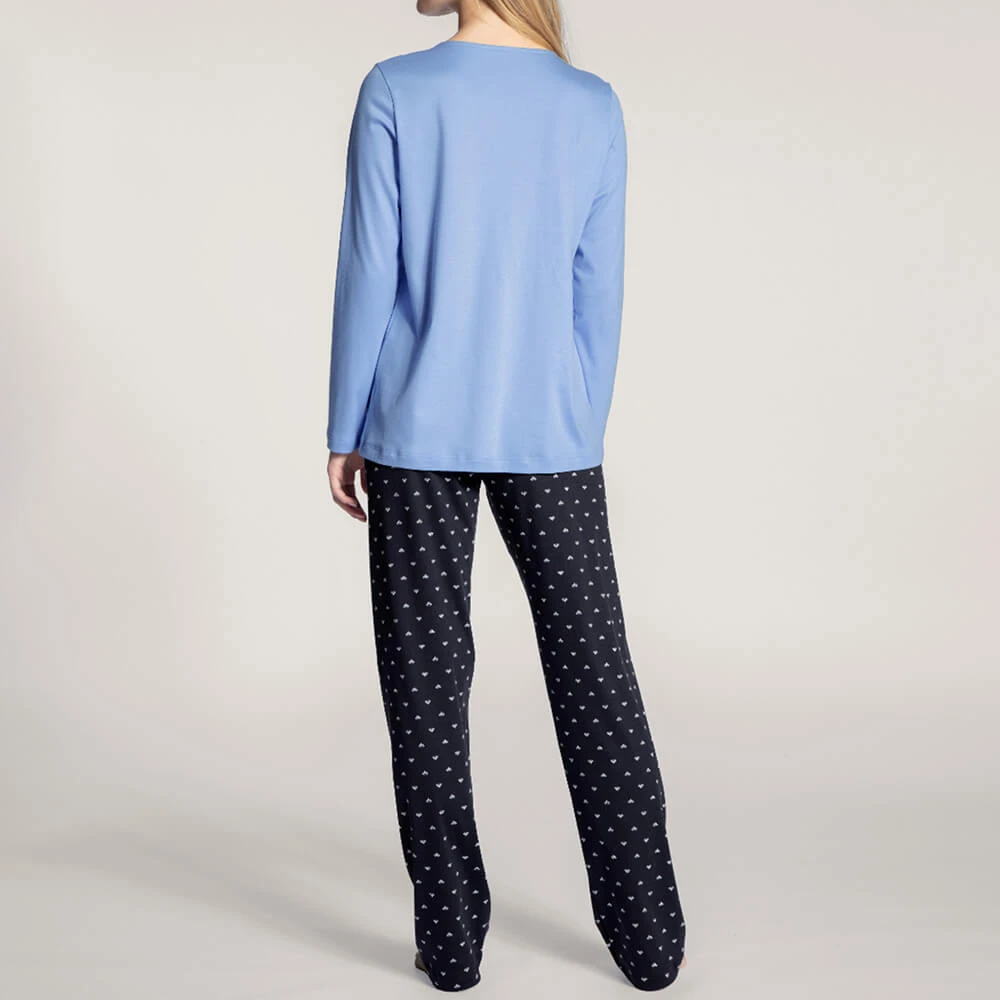 Calida Pyjama Mit Knopfleiste Night Lovers – Bild 2