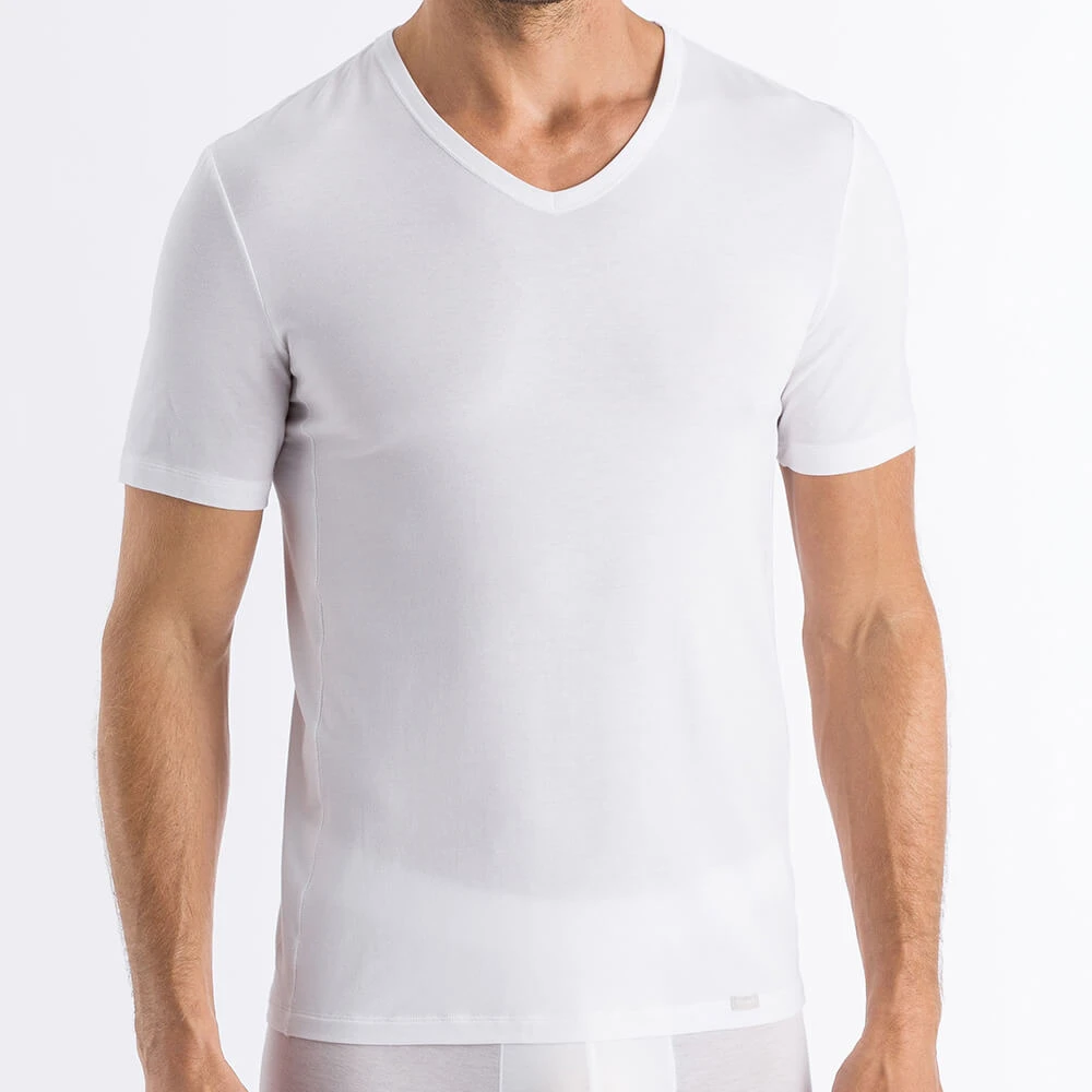 Hanro Shirt Kurzarm Natural Function – Bild 3