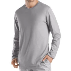 Hanro Shirt Langarm Night & Day