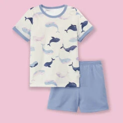 Calida Pyjama Kurz Toddlers Whale