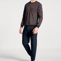 Calida Bündchen Pyjama Lang Relax Placid