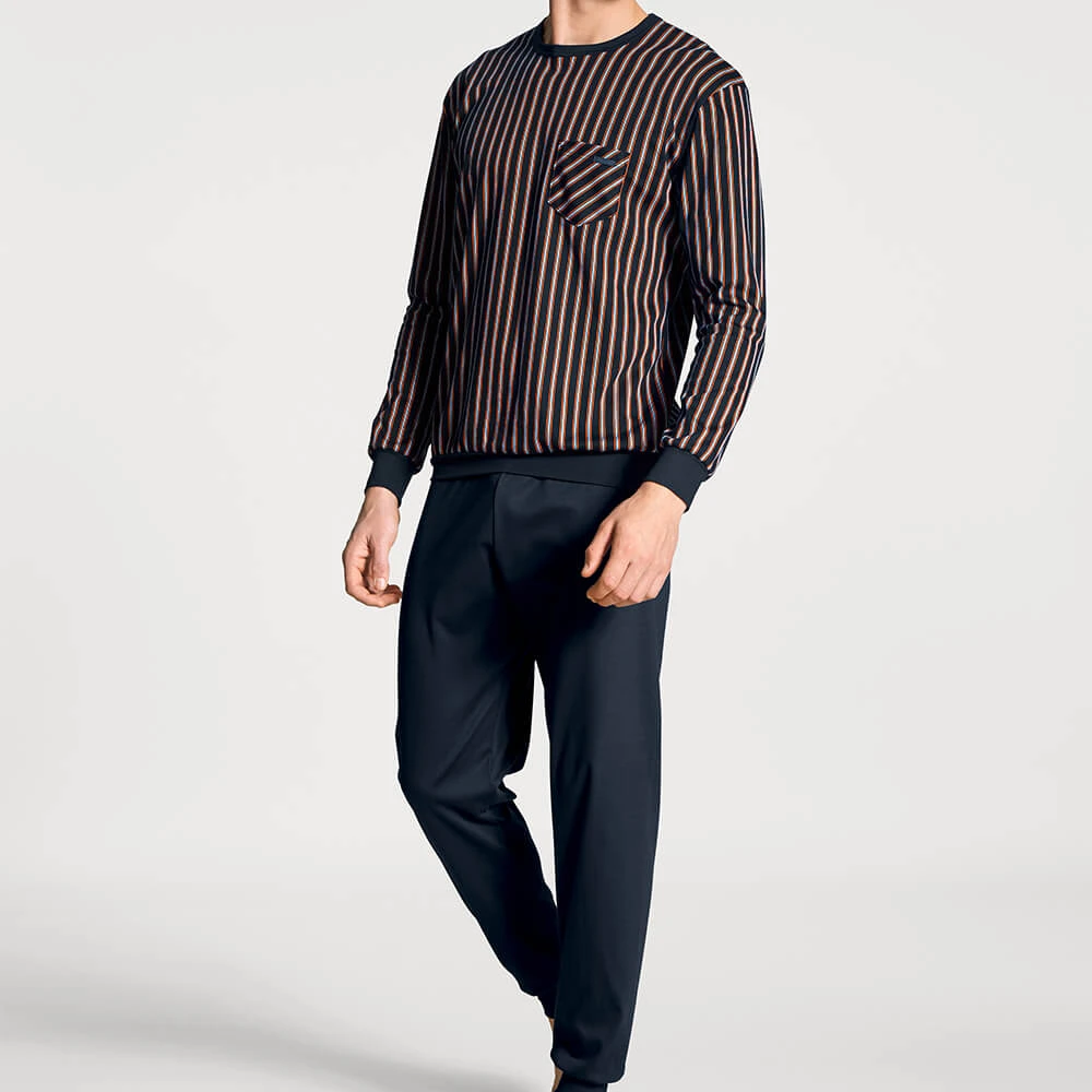 Calida Bündchen Pyjama Lang Relax Placid