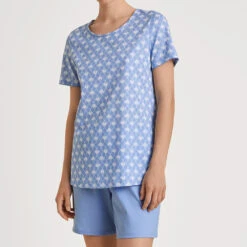 Calida Pyjama Kurz Shell Nights