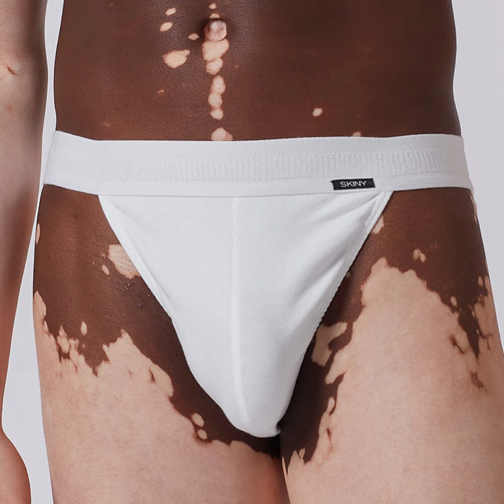 Skiny Tanga Brief Cotton Retro Doppelpack