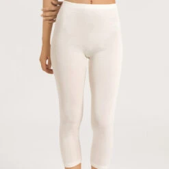 Hanro Crop Leggings Woolen Silk