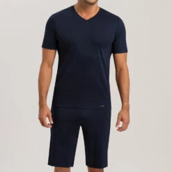Hanro Pyjama Kurz Night Selection