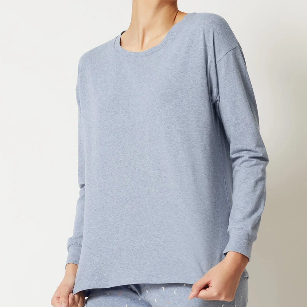 Skiny Shirt Langarm Night In Mix & Match – Bild 3