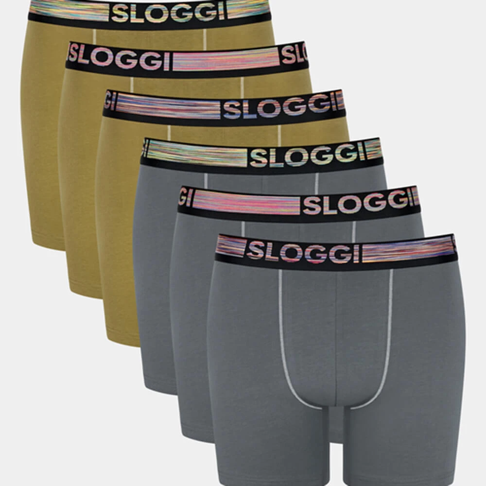 Sloggi GO ABC Natural Short 6er Pack – Bild 3