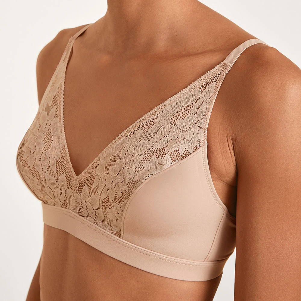 Calida Soft BH Natural Skin Lace – Bild 3