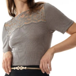 Mey Shirt Kurzarm Wool Love