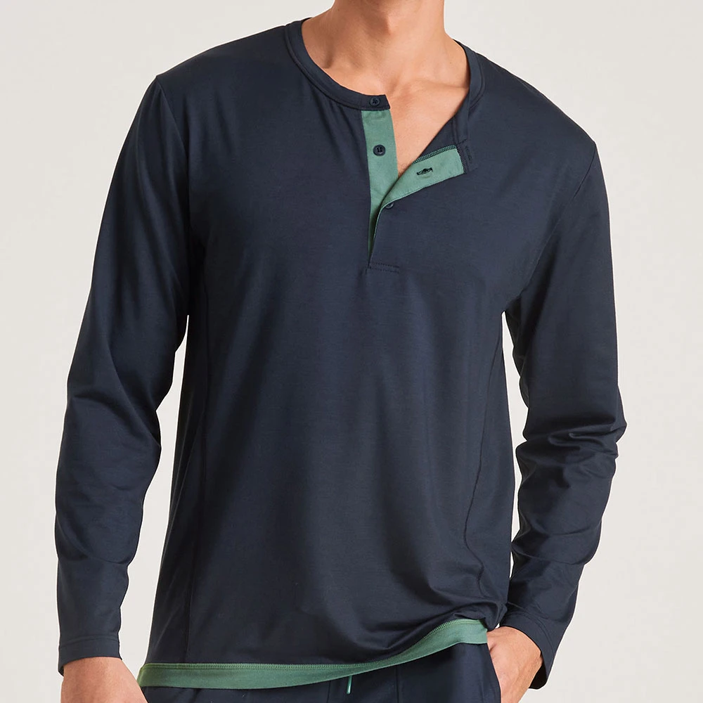 Calida Shirt Langarm Sleep Balanced