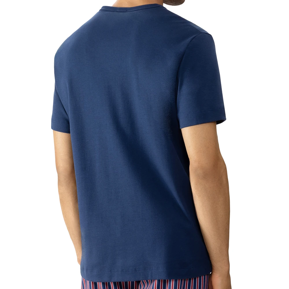 Mey T-Shirt Solid Night – Bild 2