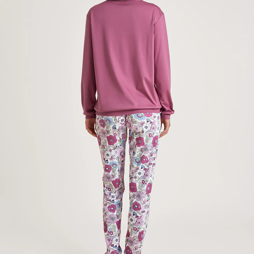 Calida Pyjama Mit Bündchen Spring Flower Dreams – Bild 2