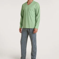 Calida Pyjama Lang Relax Imprint
