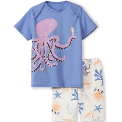 Calida Pyjama Kurz Toddlers Sea